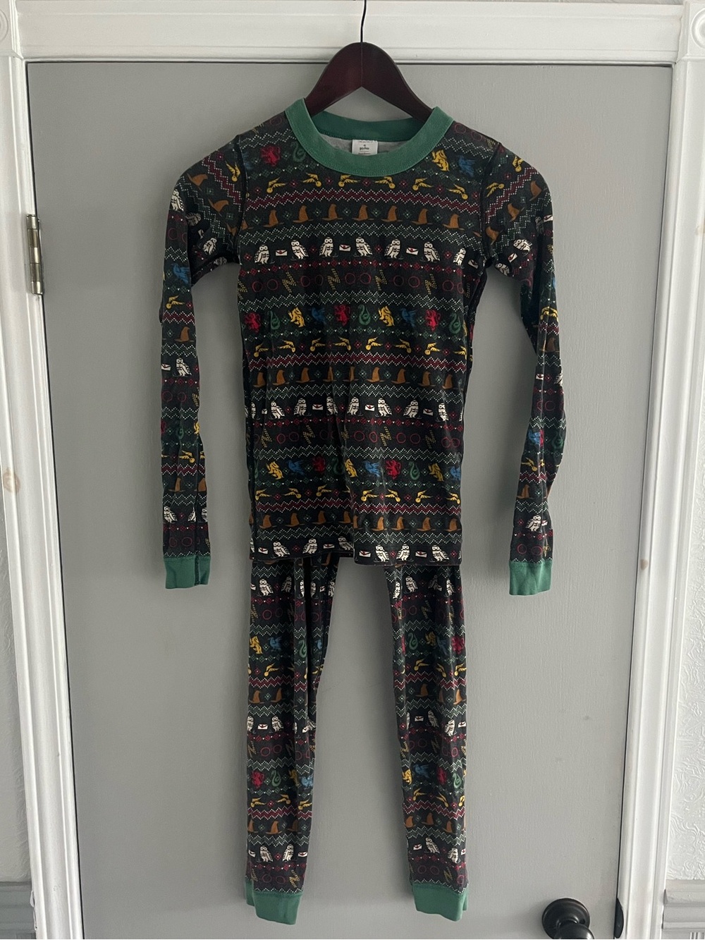 Kids Hannah Andersson 100% Organic Cotton Harry Potter Pajama Set